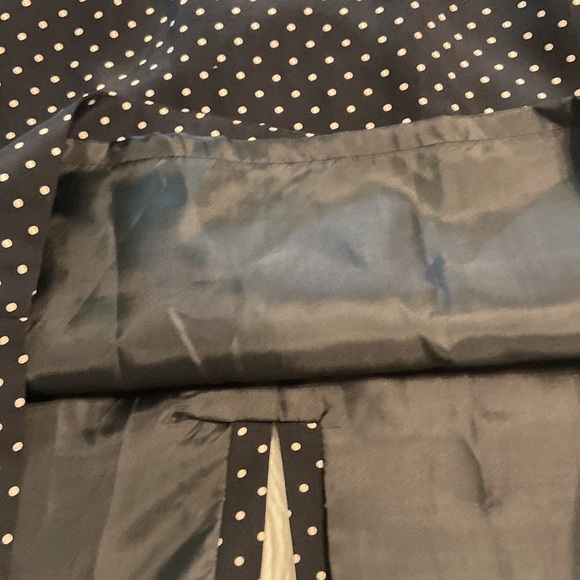 Adrianna Papell 100% Silk PolkaDot Dress size 14 length 39” bust 38” brand new - Picture 11 of 16